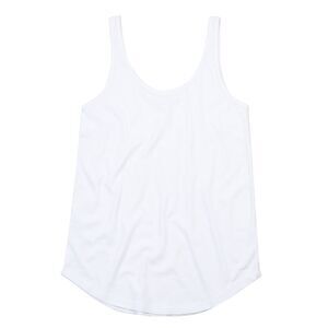 Mantis Womens/Ladies Loose Fit Tank Top / White